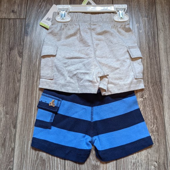 NWT Baby Boy (0-3M) - BUNDLE: 2prs. Cargo Shorts - Picture 2 of 9